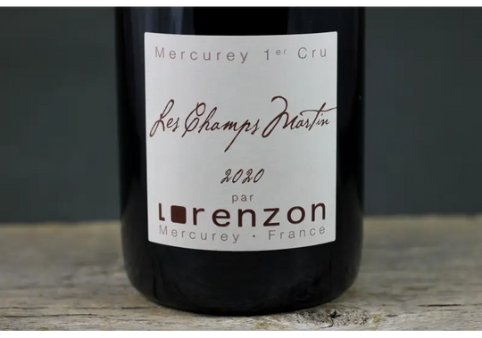 2020 Lorenzon Mercurey 1er Cru Les Champs Martin Rouge