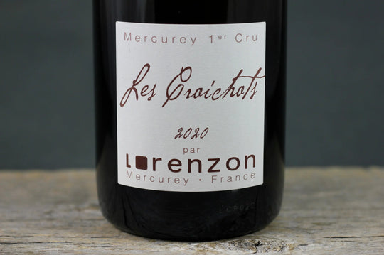 2020 Lorenzon Mercurey 1er Cru Les Croichots Blanc