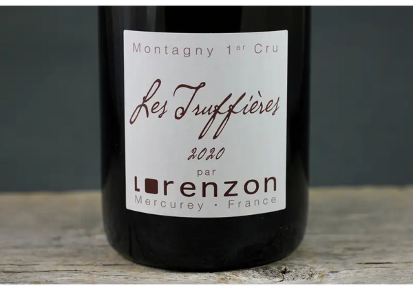 2020 Lorenzon Montagny 1er Cru Les Truffières Blanc - $60-$100 - 2020 - 750ml - Burgundy - Chardonnay