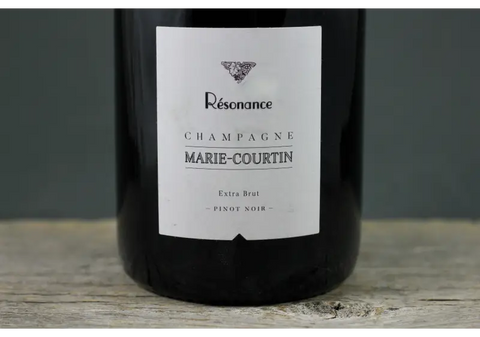 2020 Marie Courtin Resonance Blanc de Noirs Extra Brut Champagne - $60-$100 750ml All Sparkling Aube