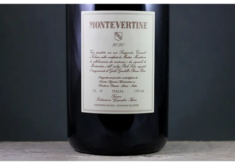 2020 Montevertine Rosso di Toscana IGT 1.5L - $200-$400 Chianti Classico