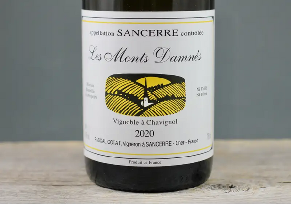2020 Pascal Cotat Chavignol Sancerre Les Monts Damnés - $60 - $100 750ml France