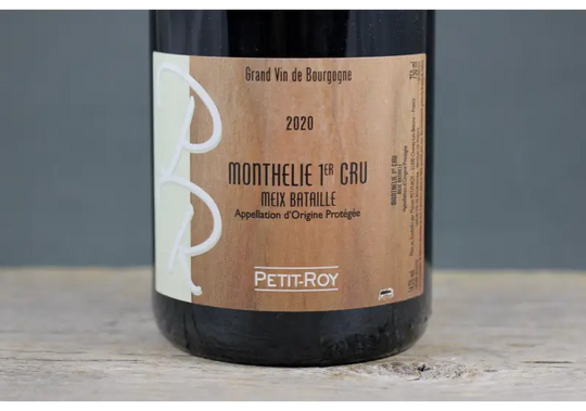 2020 Petit-Roy Monthelie 1er Cru Meix Bataille