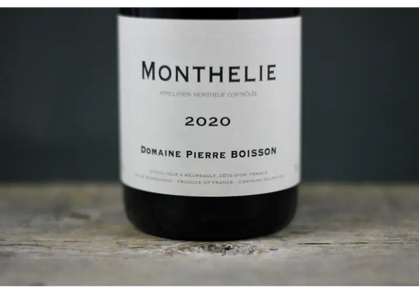 2020 Pierre Boisson Monthelie - $40-$60 - 2020 - 750ml - Burgundy - France