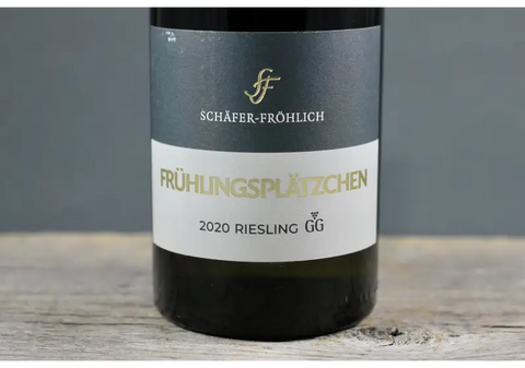 2020 Schäfer-Fröhlich Fruhlingsplatzchen Riesling GG - $100-$200 750ml Germany Grosses Gewachs