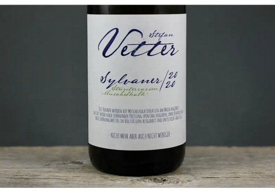 2020 Stefan Vetter Steinterrassen Muschelkalk Sylvaner