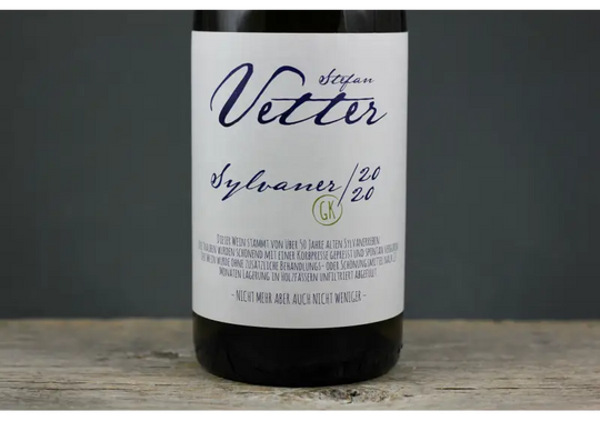 2020 Stefan Vetter Sylvaner GK