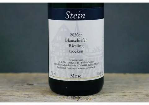 2020 Stein Blauschiefer Riesling Trocken - 750ml Germany Mosel