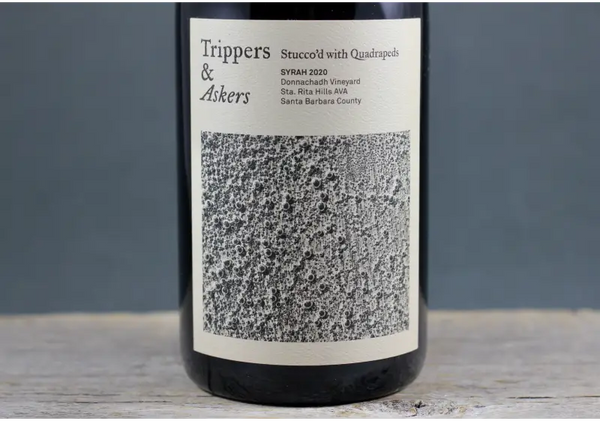 2020 Trippers & Askers Stucco’d with Quadrapeds Donnachadh Vineyard Syrah - $40-$60 750ml California Red
