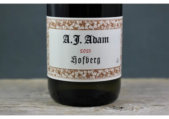 2021 A.J. Adam Hofberg Riesling GG