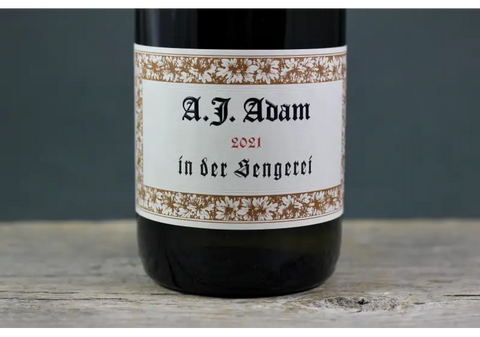 2021 A.J. Adam In Der Sengerei Riesling Feinherb - $40-$60 750ml Germany