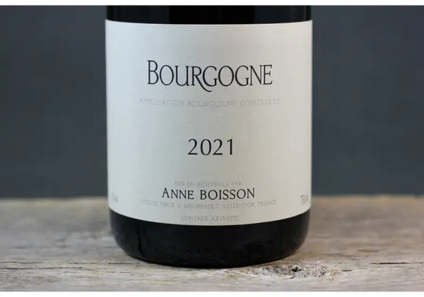 2021 Anne Boisson Bourgogne Blanc - $40-$60 - 2021 - 750ml - Bourgogne - Burgundy