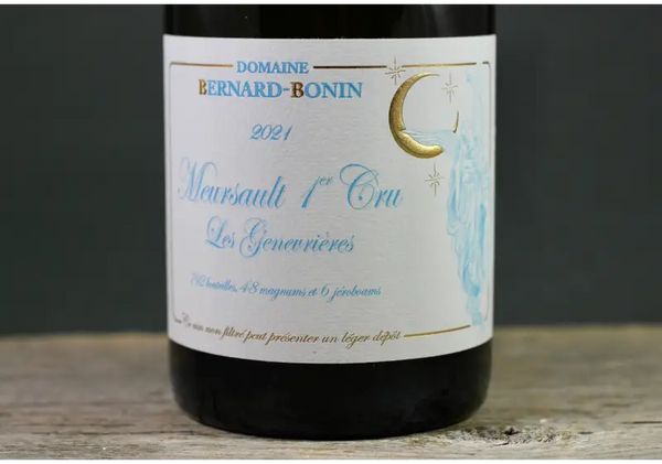 2021 Bernard - Bonin Meursault 1er Cru Les Genevrières - $400 + 750ml Burgundy Chardonnay