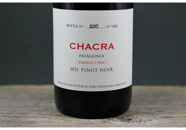 2021 Bodega Chacra Treinta y Dos Pinot Noir - $100-$200 - 2021 - 750ml - Argentina - Patagonia