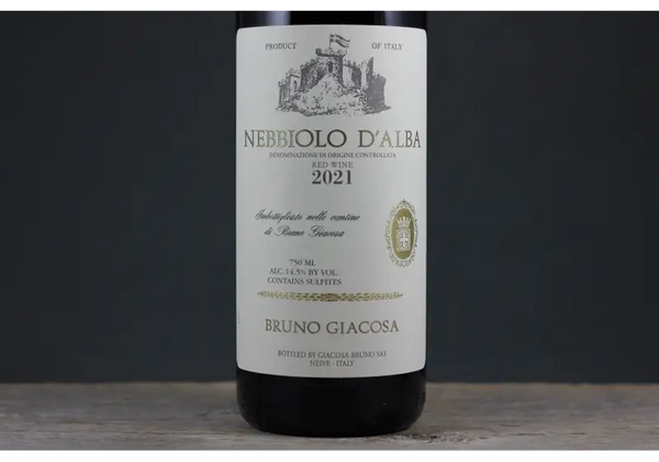 2021 Bruno Giacosa Nebbiolo d’Alba - $40-$60 - 2021 - 750ml - Italy - Nebbiolo