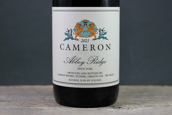 2021 Cameron Abbey Ridge Pinot Noir - $60-$100 - 2021 - 750ml - Dundee Hills - Oregon