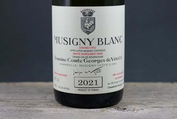 2021 Comte George de Vogüé Musigny Blanc - $400 + - 2021 - 750ml - Burgundy - Chambolle-Musigny