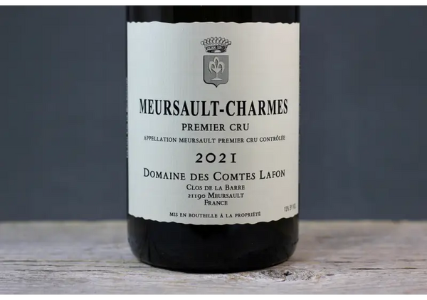 2021 Comtes Lafon Meursault 1er Cru Charmes - $400 + - 2021 - 750ml - Burgundy - Chardonnay