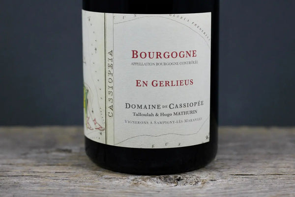 2021 Domaine de Cassiopée Bourgogne Rouge En Gerlieus - $60-$100 - 2021 - 750ml - Bourgogne - Burgundy