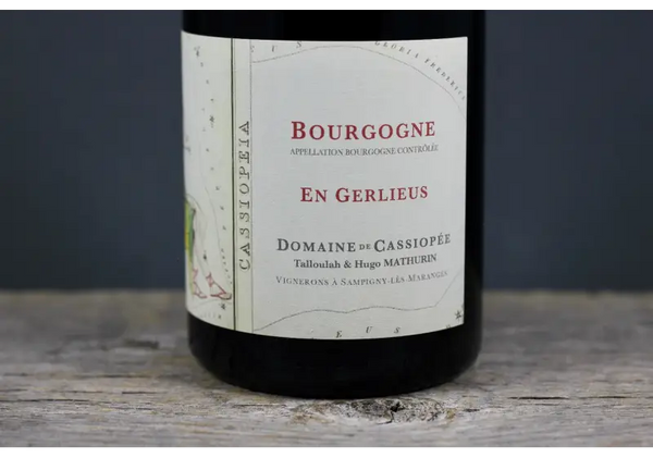 2021 Domaine de Cassiopée Bourgogne Rouge En Gerlieus - $60-$100 750ml Burgundy