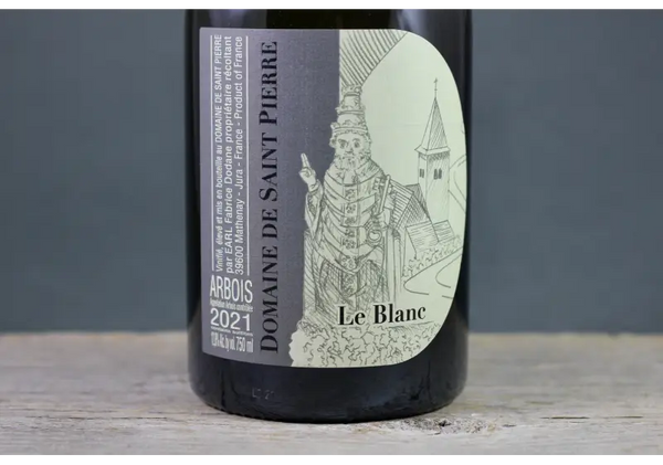 2021 Domaine de Saint Pierre Le Blanc (Savagnin/Chardonnay) (Fabrice Dodane) - $60-$100 - 2021 - 750ml - Arbois