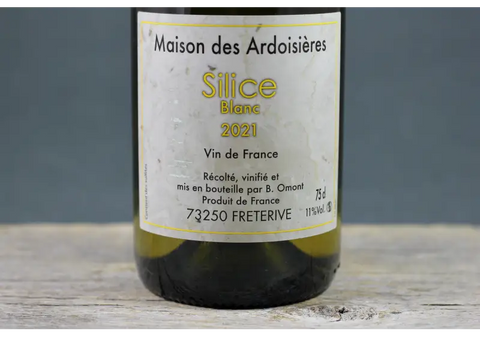 2021 Domaine des Ardoisières Silice Blanc - 750ml France Jacquere Savoie