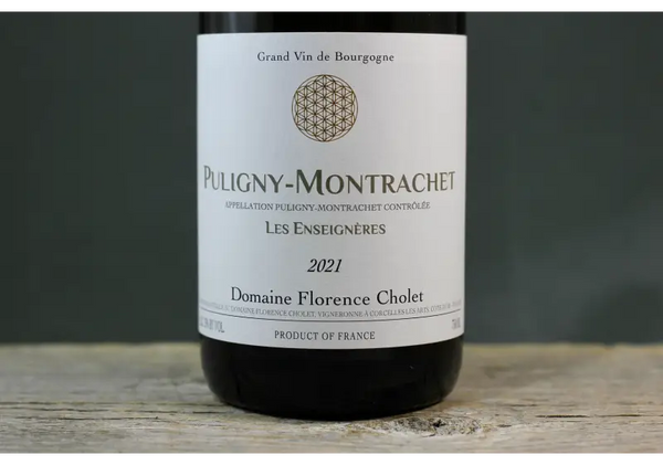 2021 Domaine Florence Cholet Puligny Montrachet Les Enseignères - $60-$100 750ml Burgundy Chardonnay