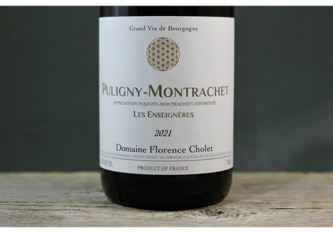 2021 Domaine Florence Cholet Puligny Montrachet Les Enseignères - $60 - $100 750ml Burgundy Chardonnay