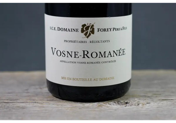2021 Domaine Forey Vosne Romanée - $100 - $200 750ml Burgundy France