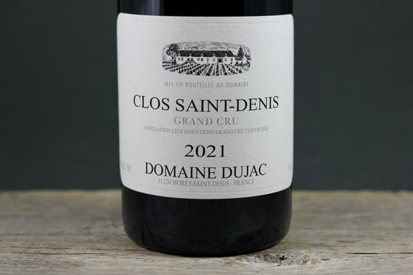 2021 Dujac Clos Saint Denis - $400 + - 2021 - 750ml - Burgundy - France
