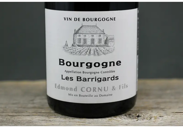 2021 Edmond Cornu Bourgogne Rouge Les Barrigards - 2021 - 750ml - Bourgogne - Burgundy - France