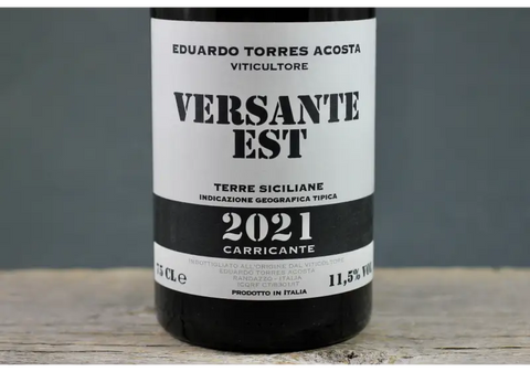 2021 Eduardo Torres Acosta Versante Est Bianco Terre Siciliane IGT - $40-$60 750ml Carricante Etna