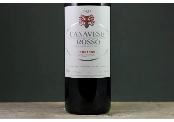 2021 Ferrando Canavese Rosso - 2021 - 750ml - Carema - Italy - Nebbiolo