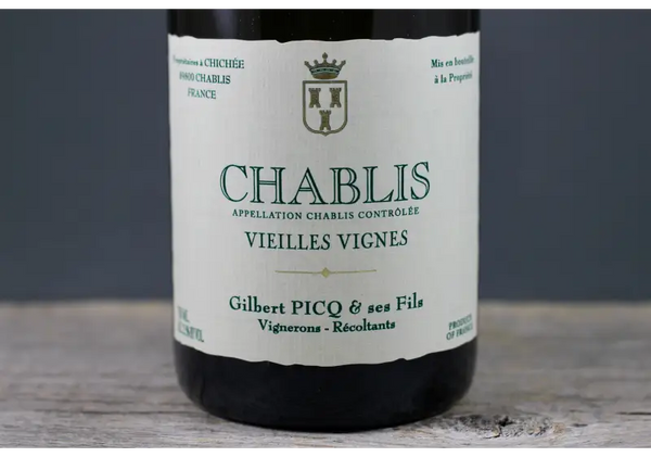 2021 Gilbert Picq Chablis Vieilles Vignes - 750ml Burgundy Chardonnay