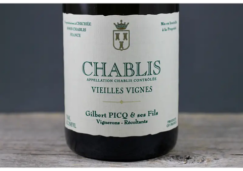 2021 Gilbert Picq Chablis Vieilles Vignes - 750ml Burgundy Chardonnay