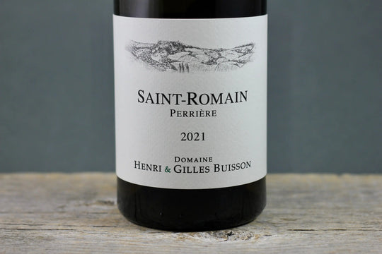 2021 Henri & Gilles Buisson Saint Romain Perrière
