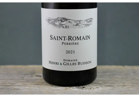2021 Henri & Gilles Buisson Saint Romain Perrière - $60-$100 750ml Burgundy Chardonnay