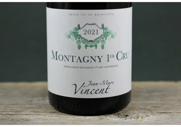 2021 Jean - Marc Vincent Montagny 1er Cru Blanc - $60 - $100 750ml Burgundy Chardonnay