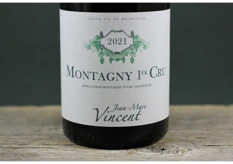 2021 Jean-Marc Vincent Montagny 1er Cru Blanc - $60-$100 750ml Burgundy Chardonnay