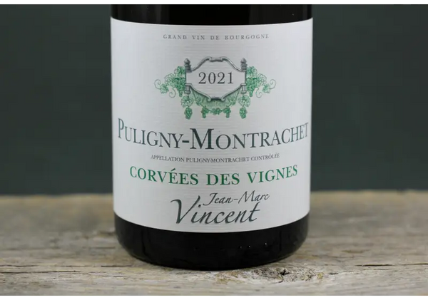 2021 Jean-Marc Vincent Puligny Montrachet 1er Cru Corvées des Vignes - $100-$200 - 2021 - 750ml - Burgundy - Chardonnay