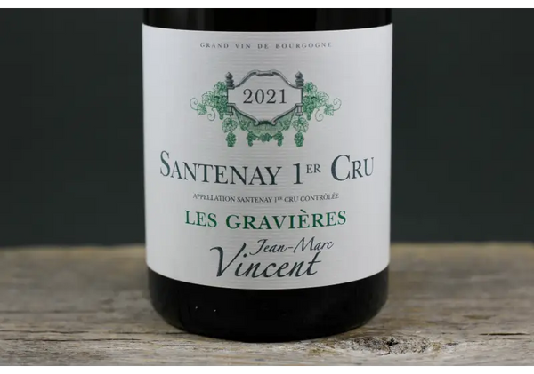 2021 Jean - Marc Vincent Santenay 1er Cru Gravières Blanc - $100 - $200 750ml Burgundy Chardonnay