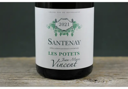 2021 Jean-Marc Vincent Santenay Les Potets Blanc