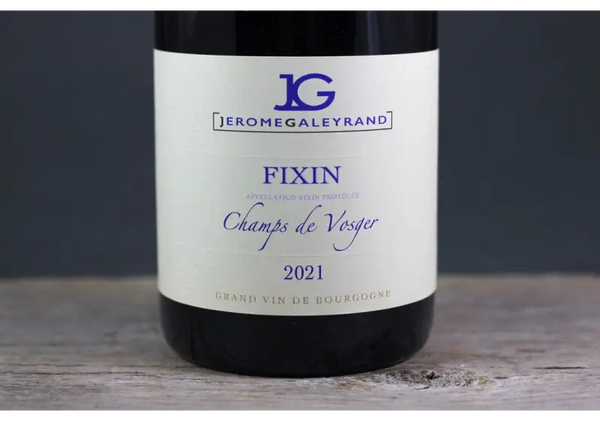 2021 Jerome Galeyrand Fixin Champs de Vosger - $60-$100 - 2021 - 750ml - Burgundy - Fixin