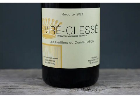 2021 Les Héritiers du Comte Lafon Viré-Clessé - $40-$60 750ml Burgundy Chardonnay