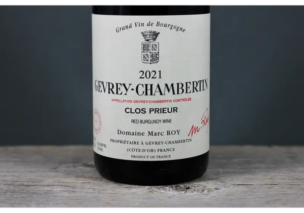 2021 Marc Roy Gevrey Chambertin Clos Prieur - $100-$200 - 2021 - 750ml - Burgundy - France