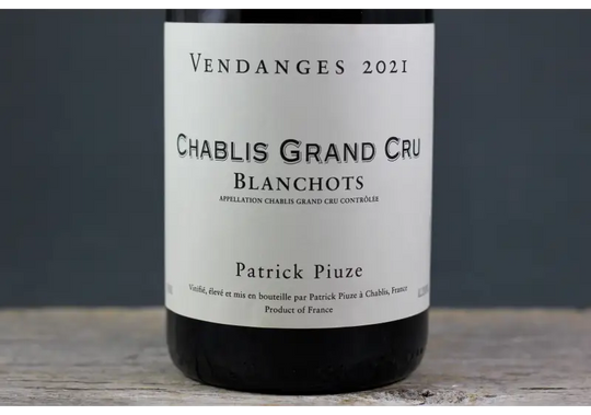 2021 Patrick Piuze Chablis Blanchots