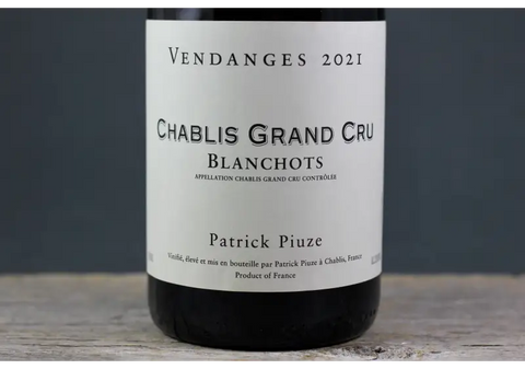 2021 Patrick Piuze Chablis Blanchots - $100-$200 750ml Burgundy