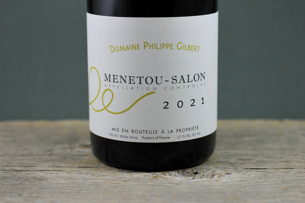 2021 Philippe Gilbert Menetou-Salon Blanc - 2021 - 750ml - France - Loire - Menetou-Salon