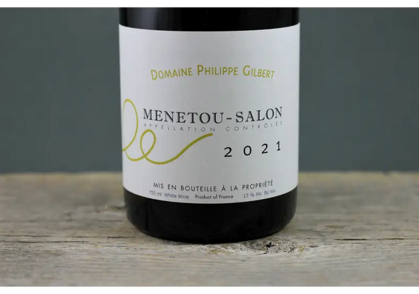 2021 Philippe Gilbert Menetou - Salon Blanc - 750ml France Loire