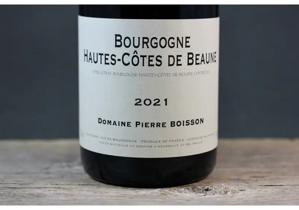 2021 Pierre Boisson Hautes Côtes de Beaune Rouge - $40-$60 - 2021 - 750ml - Burgundy - France
